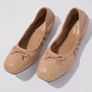 Seychelles Breathless Ballet Flats Vaccetta Leather Like New